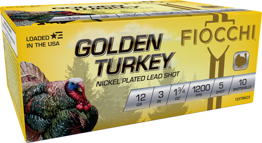 Fiocchi Golden Turkey 12ga 3" #5