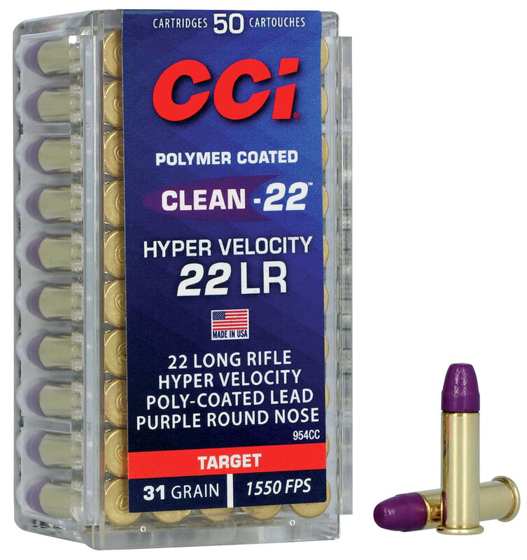 CCI Clean 22LR 31gr Poly-Coated