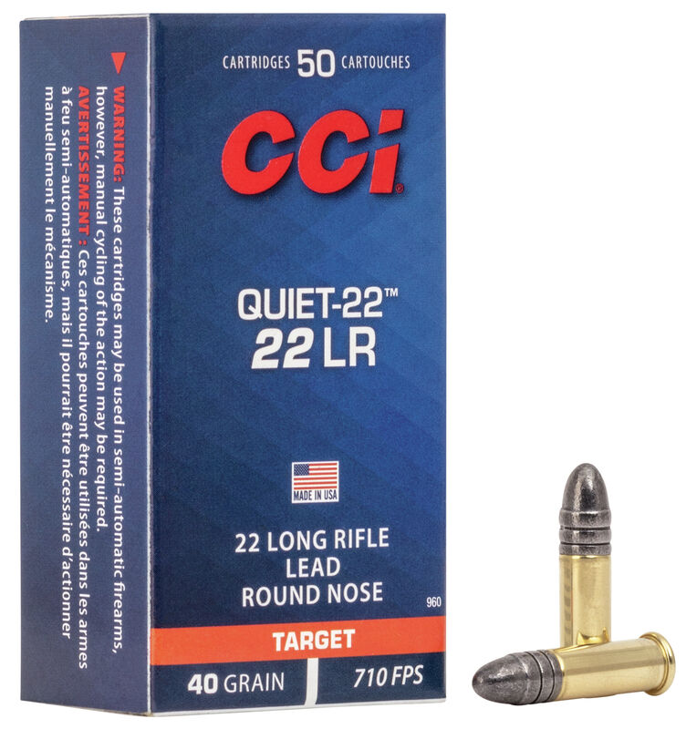 CCI Quiet 22LR LRN