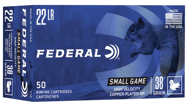 Federal Small Game 22LR 38gr CPHP