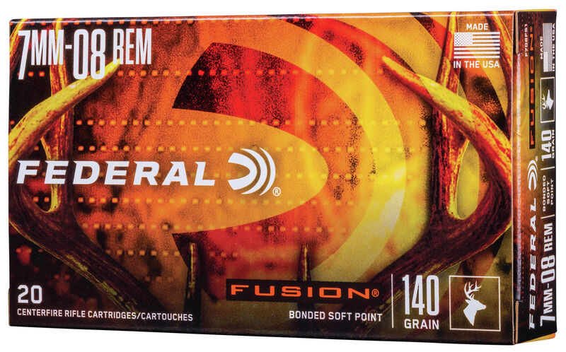 Federal Fusion 7mm-08 Rem 140gr SP