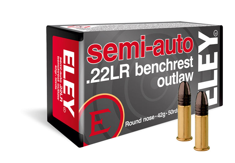 Eley Semi-Auto Benchrest Outlaw 22LR 42gr