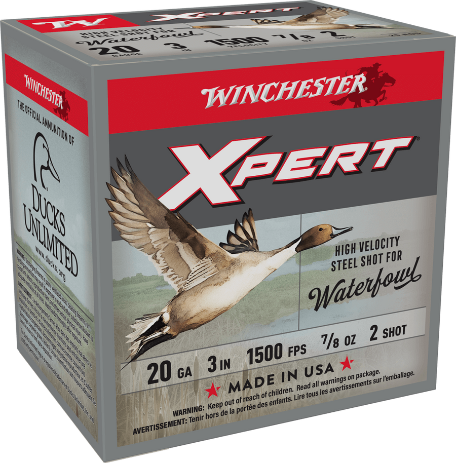 Winchester X-Super Hi-Velocity 20ga 3" 7/8oz #2 1550FPS *WEX2032
