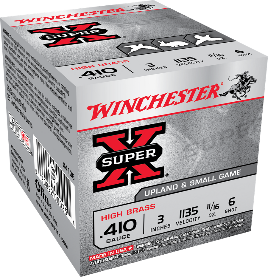 Winchester SuperX 410ga 3" 11/16oz #6