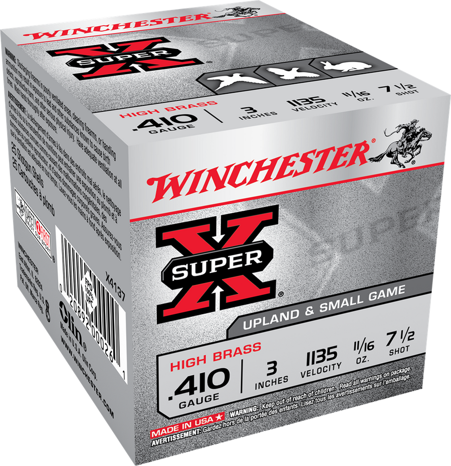 Winchester SuperX 410ga 3" 11/16oz #7.5