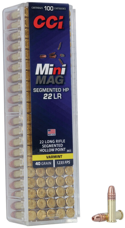 CCI Mini-Mag Segmented HP 22LR #36cc