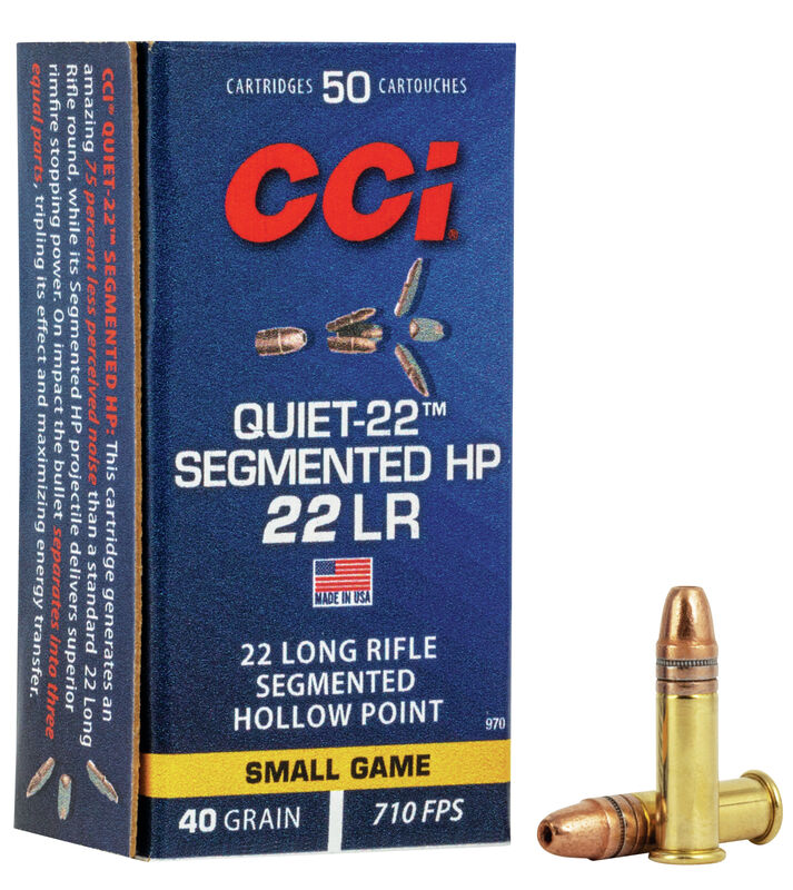 CCI Quiet 22LR Segmented HP