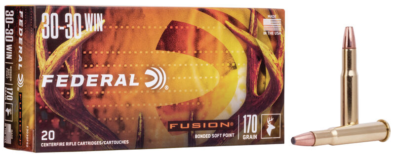 Federal Fusion 30-30 Winchester 170gr SP