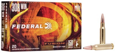 Federal Fusion 308 Winchester 150gr SP