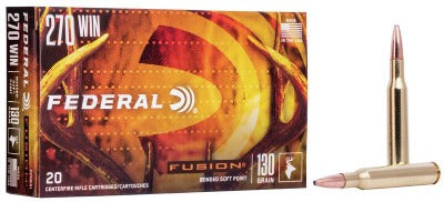 Federal Fusion 270 Win 130gr SP