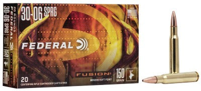Federal Fusion 30-06 Springfield 150gr SP