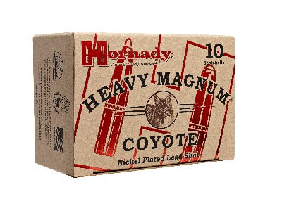 Hornady Heavy Mag Coyote 12ga 3" 00 BS Nickel Plated