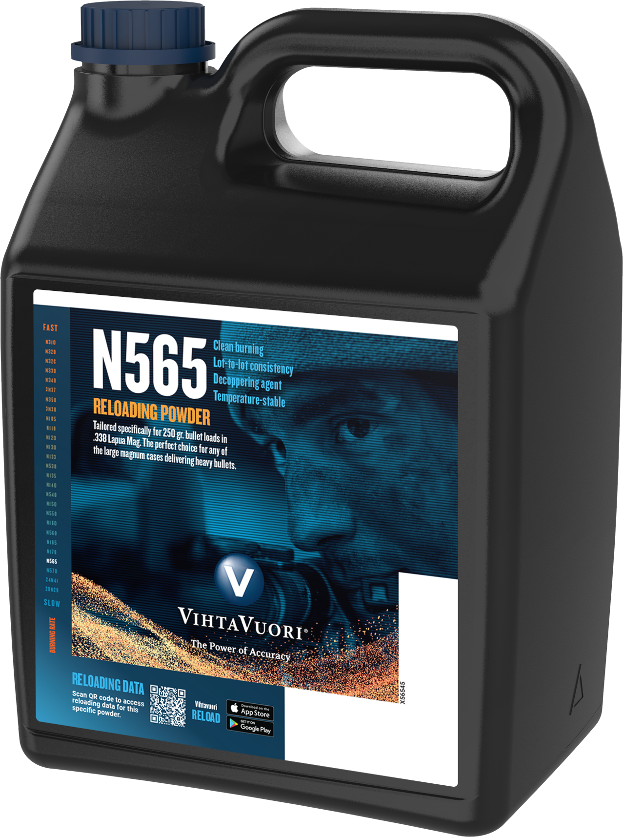Vihtavuori N565 Smokeless Powder · Blue Collar Reloading