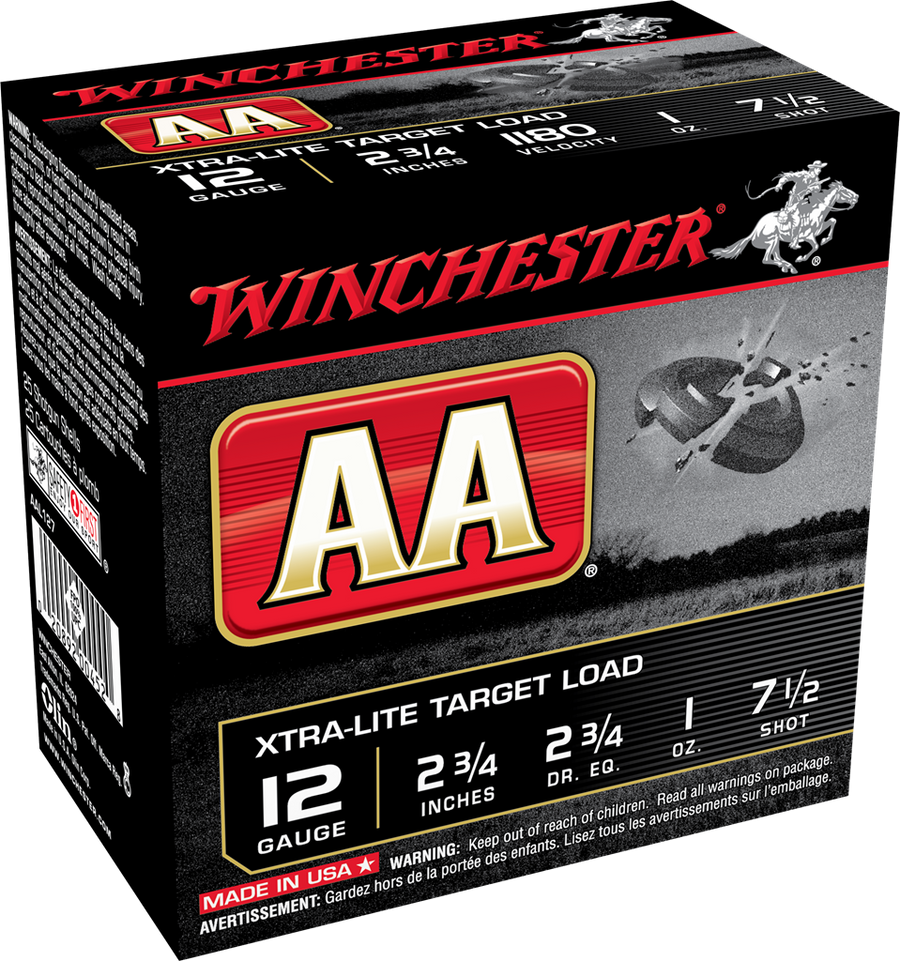Winchester AA 12ga 1oz #7.5 1180fps *AAL127