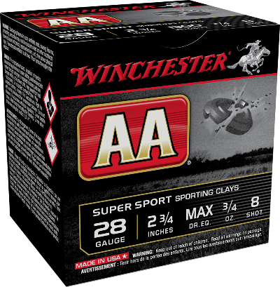 Winchester AA 28ga 3/4oz #8.5 1300fps *AASC288