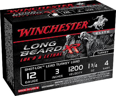 Winchester Long Beard 12ga 3" 1-3/4oz #4 1200FPS