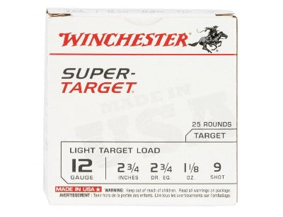 Winchester 12ga Super Target #9