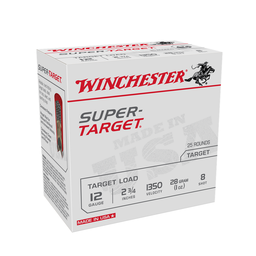 Winchester 12ga 1oz #8 1350fps *TRGT13508