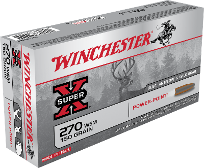 Winchester 270 WSM 150gr Power-Point