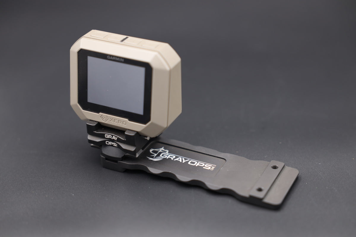 GRAY OPS Garmin Xero QD Mount