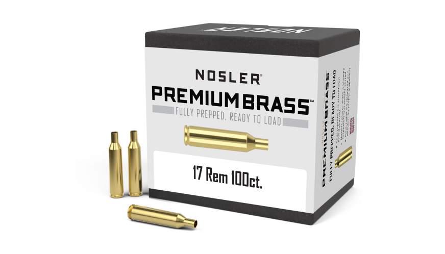 Nosler 17 Rem Brass #10128