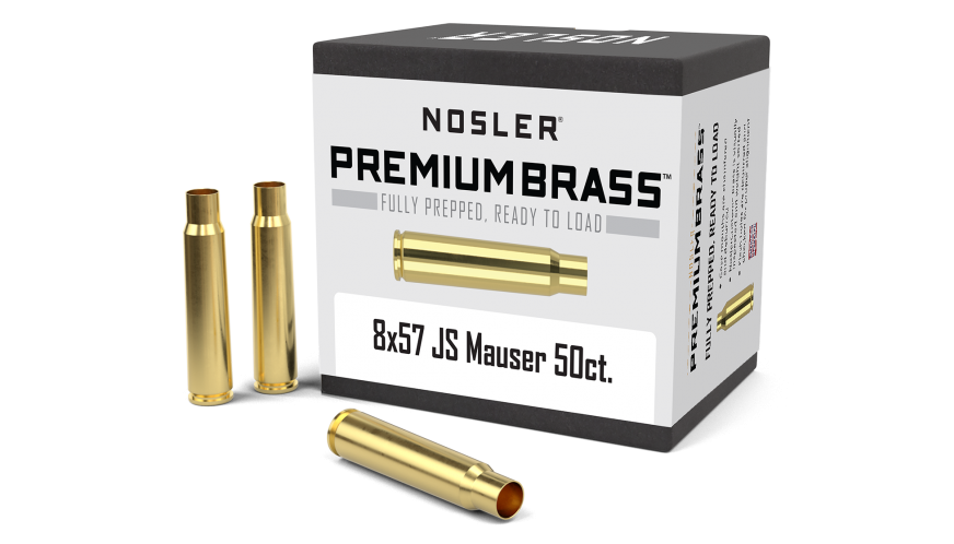 Nosler 8x57mm Mauser Brass #11888