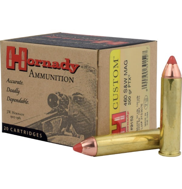 Hornady 460 S&W 200gr FTX