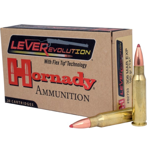 Hornady 308 Marlin Exp 160gr FTX