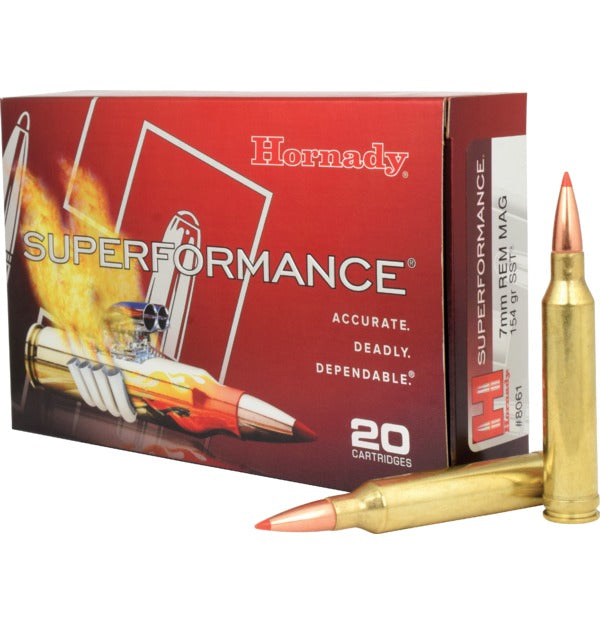 Hornady 7mm Rem Mag 154gr SST