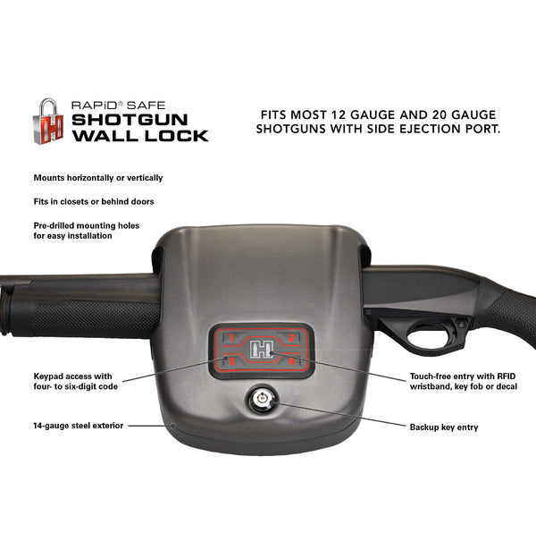 Hornady Safe Shotgun Wall Lock #98180