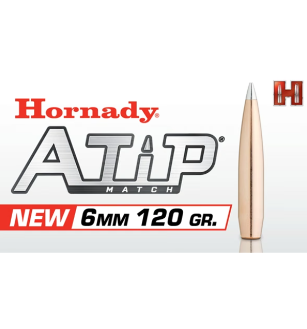 NEW Hornady 6mm 120gr A-Tip Match