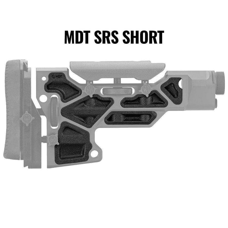 MDT SRS SHORT RUBBER DAMPENERS BLACK