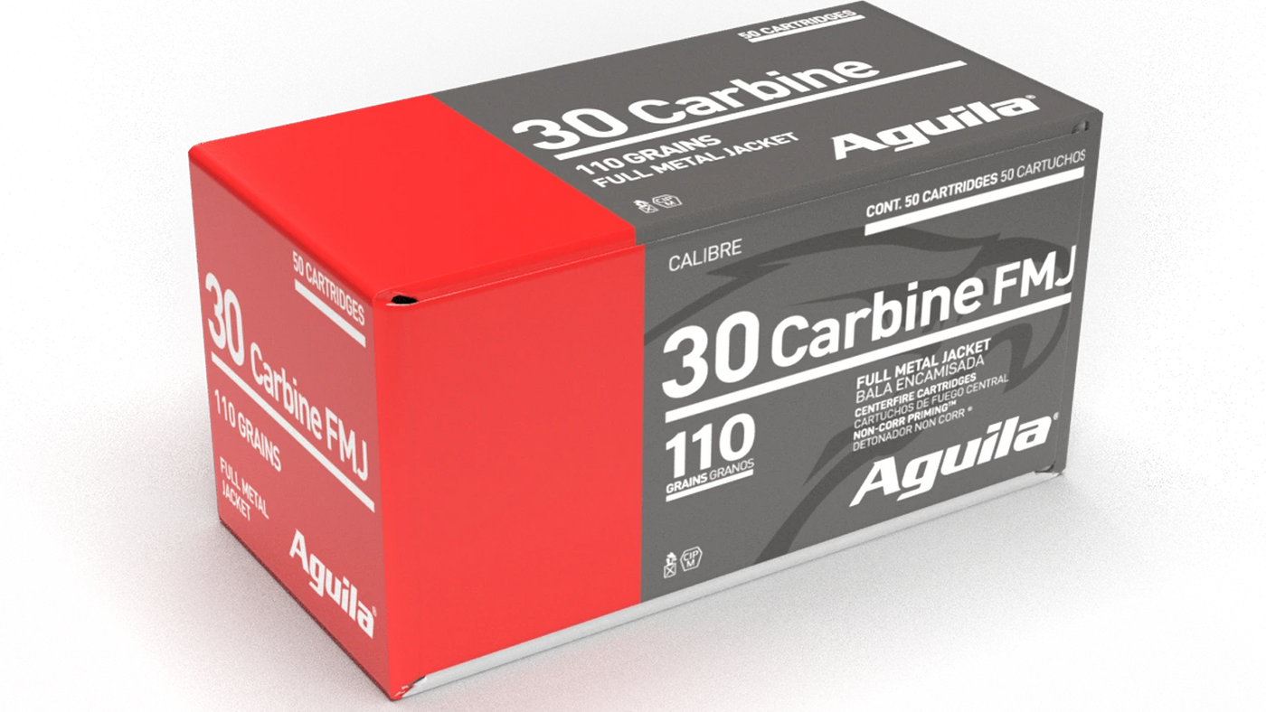 Aguila 30 Carbine 110gr FMJ