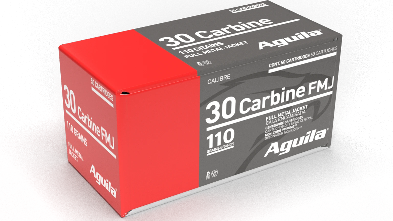 Aguila 30 Carbine 110gr FMJ