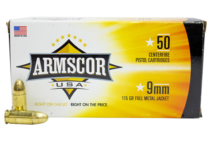 Armscor 9mm 115gr FMJ