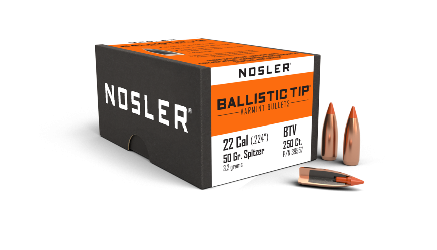 Nosler 22cal 50gr Ballistic Tip  #39557