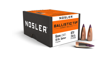 Nosler 6mm 55gr Ballistic Tip - Blue Collar Reloading