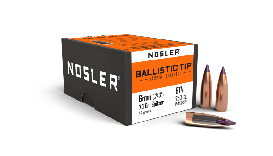 Nosler 6mm 70gr Ballistic Tip #39570