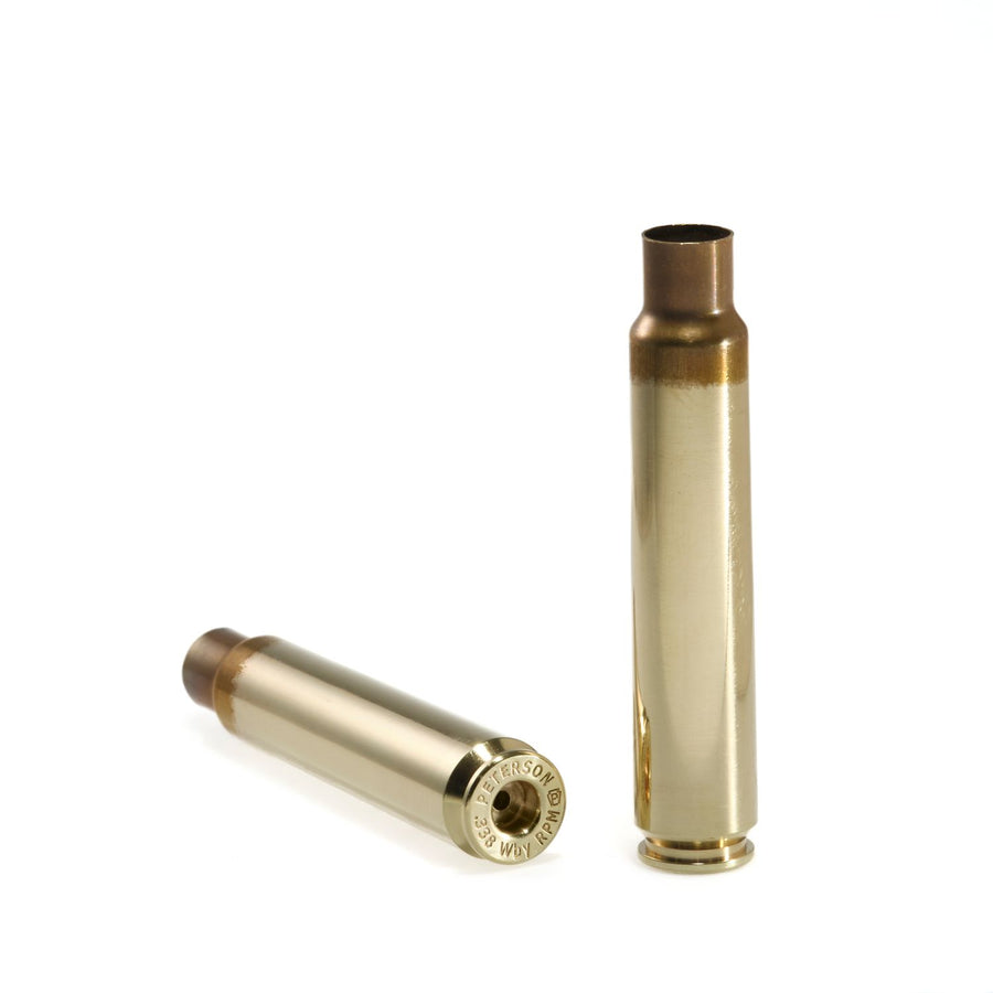 Peterson 338 Weatherby RPM Brass