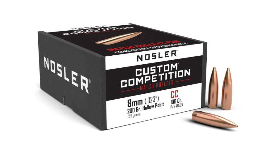 Nosler 8mm 200gr CC HPBT  #49524