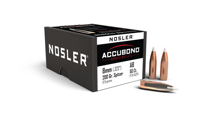 Nosler 8mm 200gr AccuBond  #54374