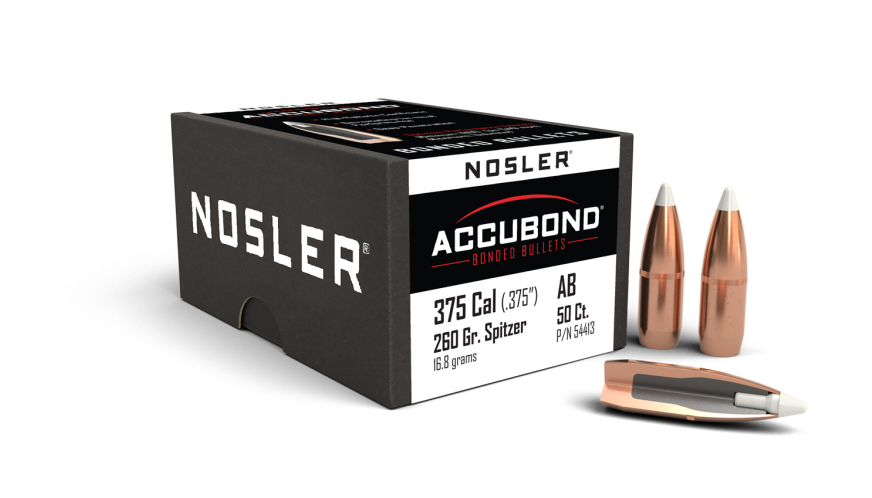 Nosler 375cal 260gr AccuBond  #54413