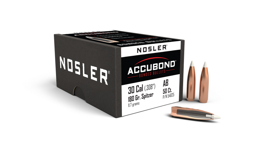 Nosler 30cal 180gr AccuBond  #54825