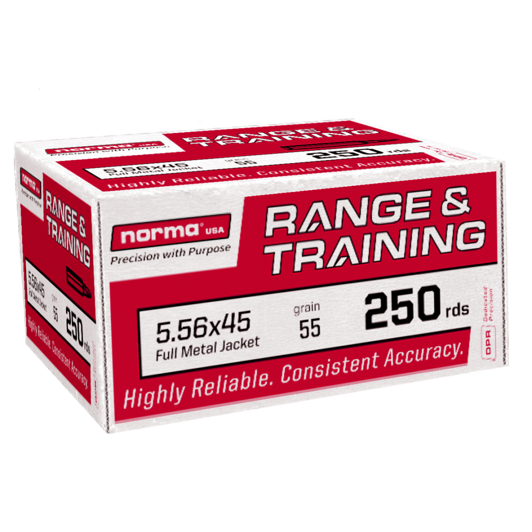 Norma R&T 5.56 55gr FMJ 250ct