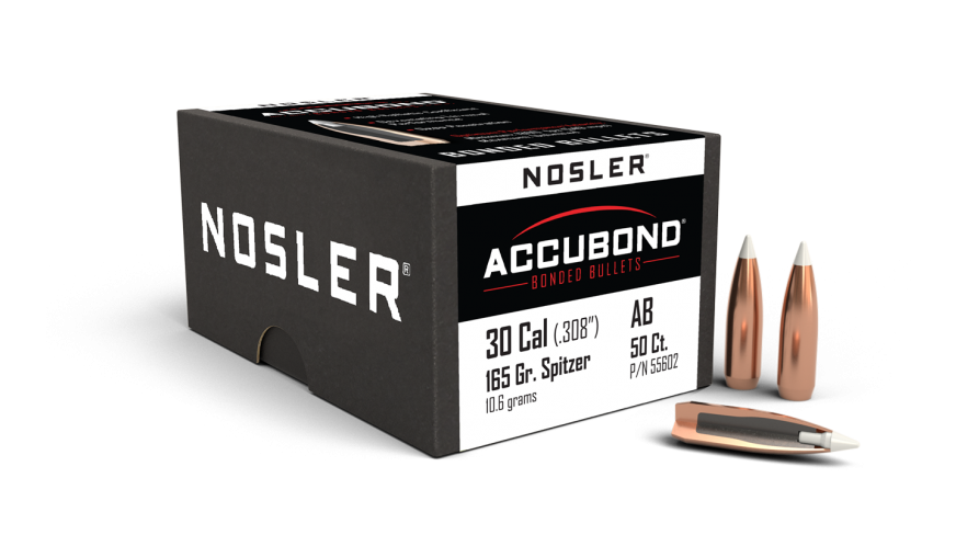 Nosler 30cal 165gr AccuBond  #55602
