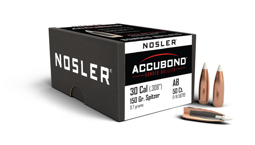 Nosler 30cal 150gr AccuBond  #56719
