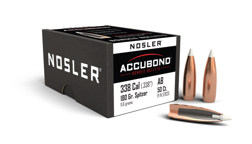 Nosler 338cal 180gr AccuBond #57625