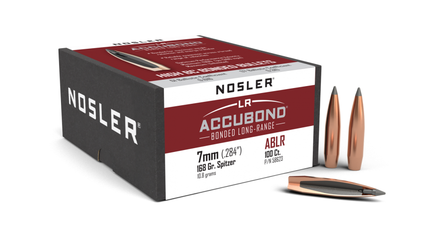 Nosler 7mm 168gr LongRange AccuBond  #58623