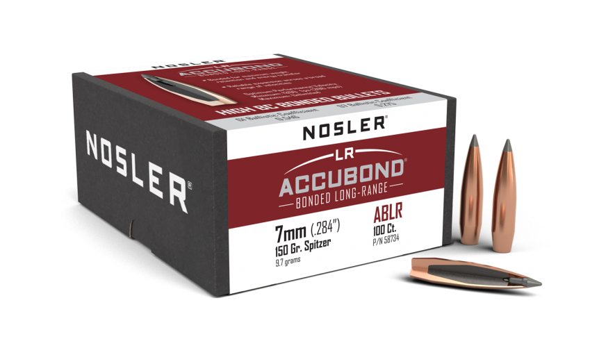 Nosler 7mm 150gr LongRange AccuBond  #58734