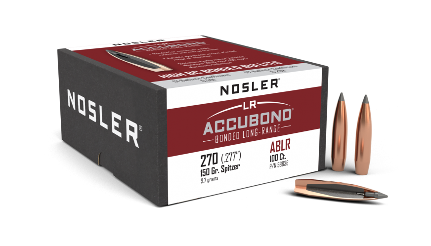 Nosler 270cal 150gr LongRange AccuBond  #58836